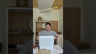 bedankt voor je bestellingen ik hou van je