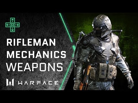 warface สมัคร  Update  Warface - Classes - Rifleman Vendor Weapons