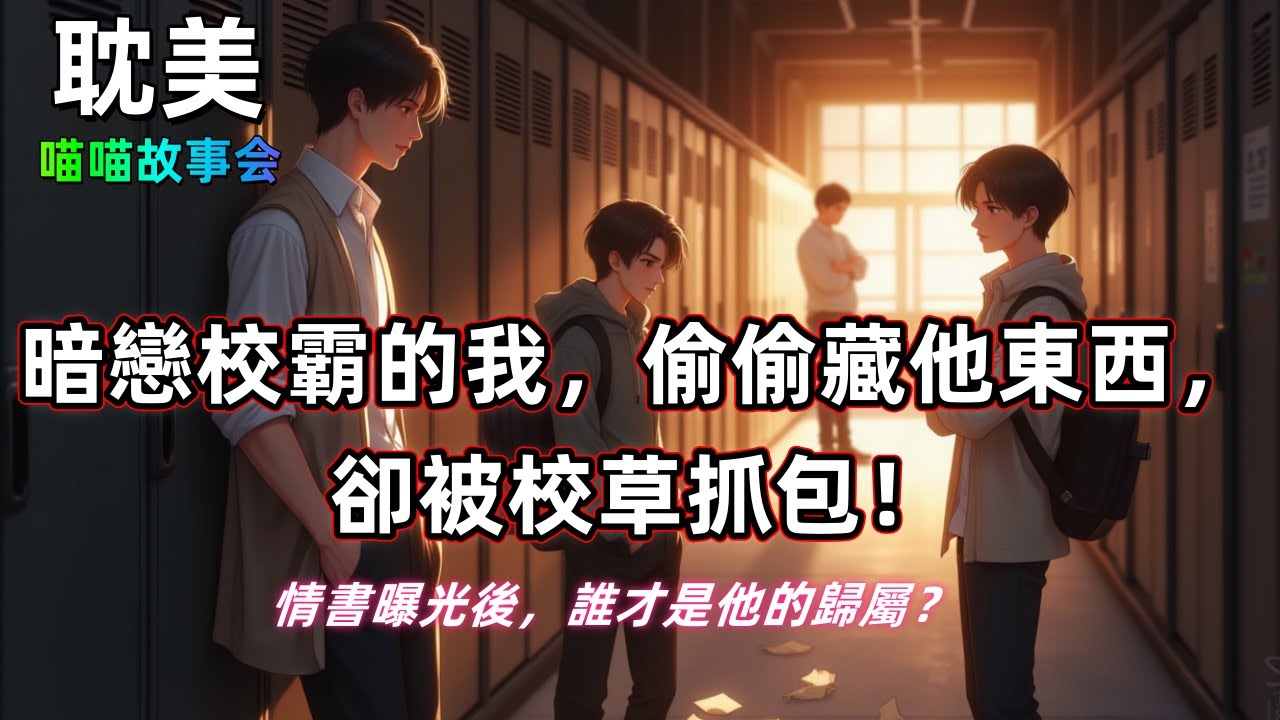 【耽美】我暗戀校霸室友多年，偷偷藏他的東西，甚至寫下從未送出的情書。可我的秘密，卻被高冷校草發現了 #雙男主 #男男 #耽美 #耽美廣播劇 ...