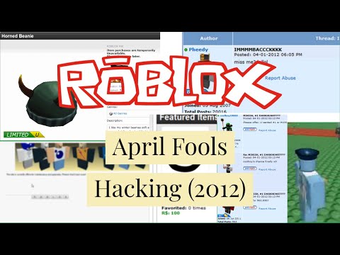 The Time Roblox Got Hacked April 1st 2012 Roblox Hacking Youtube - freaky roblox april fools hack 2012 roblox