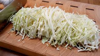 Eat this cabbage salad for dinner every day and you will lose belly fat!