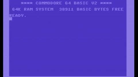 Computing PI on a Commodore 64