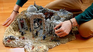 TIMELAPSE: The Mandalorian Ruin City Battle Nevarro LEGO Star Wars MOC