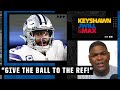 'Give the ball to the ref!' - Keyshawn reacts to Dak Prescott's run and the Cowboys' loss | KJM