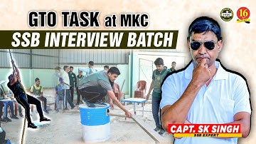 Glimpse of GTO Session at MKC | SSB GTO Training at India