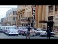 Rare 1950s tulsa ok  downtown cars and people colorized