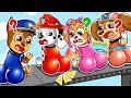 Paw Patrol Mighty Movie | Brewing Cute Baby Factory | But What Will Happen To Pups? | Rainbow 3