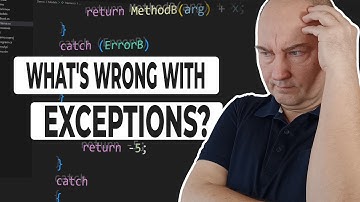 There Has Always Been Something Unholy About Exceptions