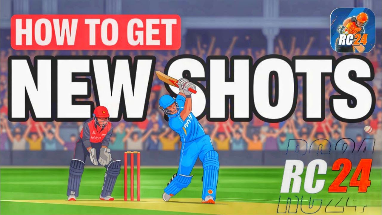 How to Unlock Free New Shots in Real Cricket 24