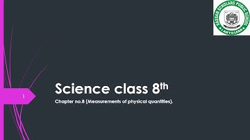 Ch.No.8(Physics portion) Lec#4 Science(Gohar) class 8th