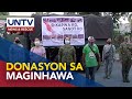 AFP, naghatid ng mga donasyon sa community pantry sa Maginhawa Street