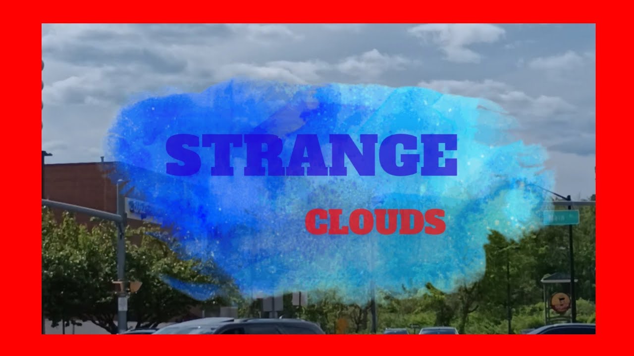 👀STRANGE CLOUDS, VERY LOW OBJECTS/SUBSTANCES IN THE SKY.... - YouTube