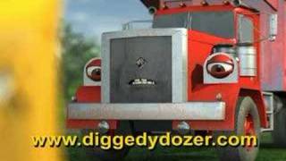 Diggedy Dozer in "Treetop Troubles" - Bulldozer & Truck Construction Videos Cartoons Animated Kids