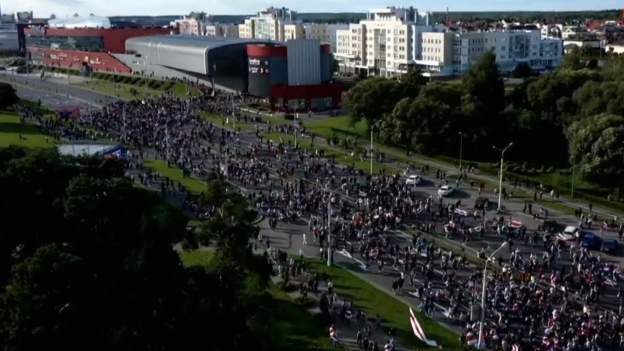Массовая акция протеста в Минске / LIVE 13.09.20