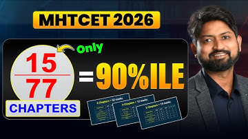 Just 15 Chapters! 🎯 Score 90+ Percentile in MHT-CET | Ankush Sir  #mhtcet2026 #mhtcetmaths