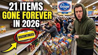 21 Kroger Grocery Items Disappearing in 2026 — The Discontinued List No One Is Talking About