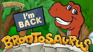 Brontosaurus is Back! | Dinosaur Songs from Dinostory | Dinosaur Videos by Howdytoons