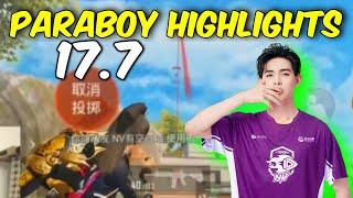 NOVA PARABOY Highlights 17.7 | PUBGM/GFP • Synergy Building with teammates