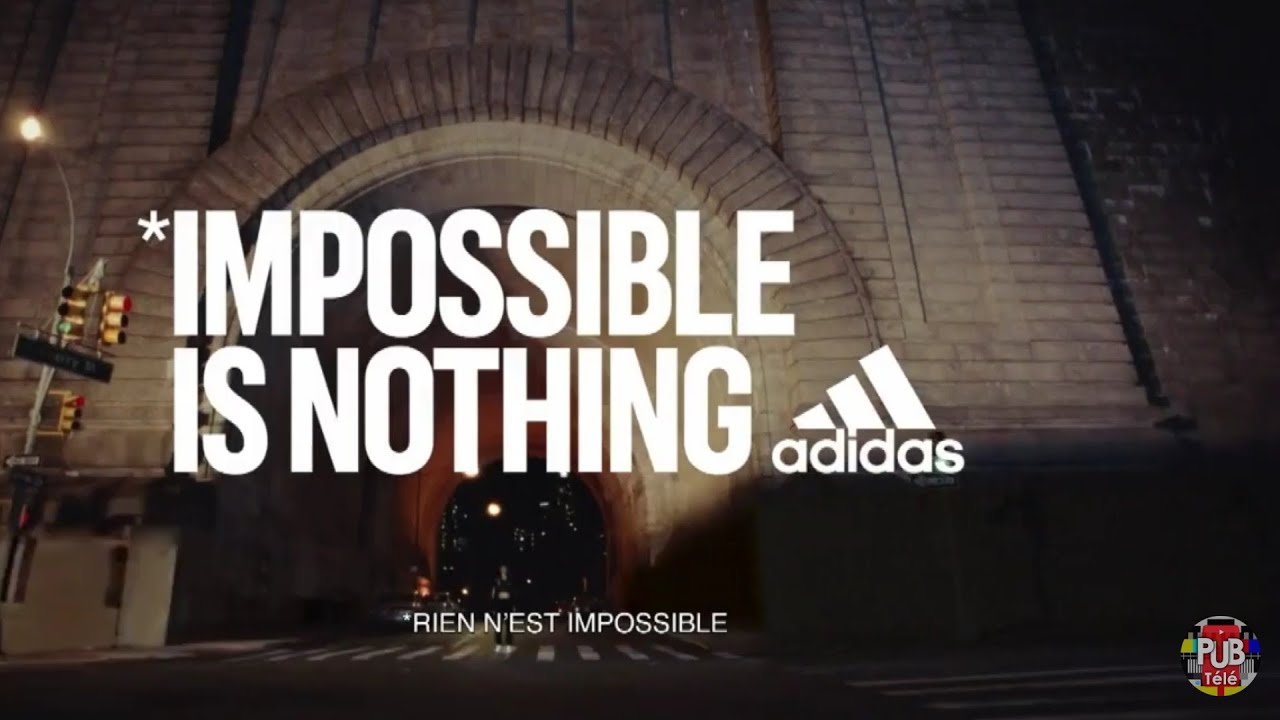 Recuerdo explosión antiguo Adidas - journée de la femme "impossible is nothing" Pub 30s - YouTube