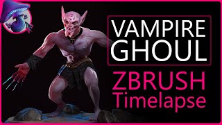 Vampire Ghoul - Zbrush Timelapse