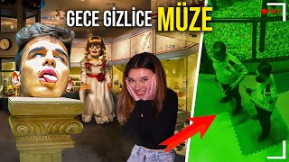 Gece Gi̇zli̇ce Müze De Kalmak ? 