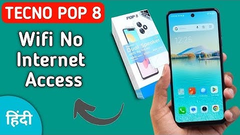 Tecno Pop 8 wifi no internet access problem kaise solve kare, how to fix wifi not working in tecno
