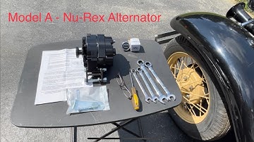 Ford Model A: Nu-Rex 6V Alternator Install (E48)