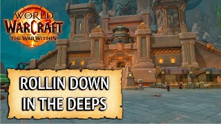 WoW Quest - Rollin Down in the Deeps + Odd Globs of Wax Locations