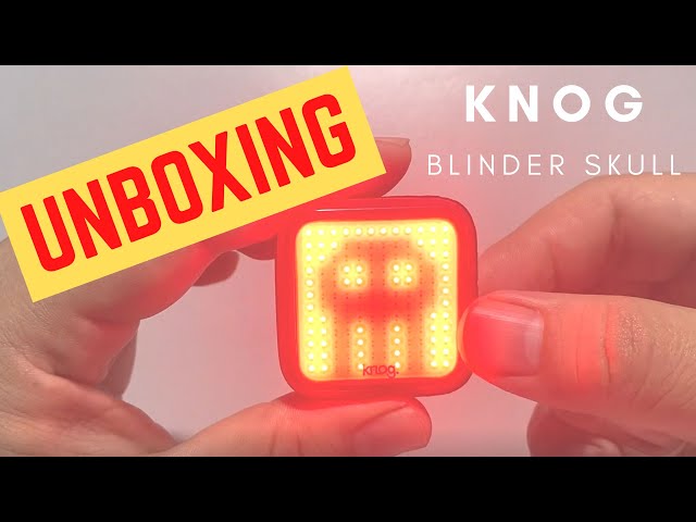 UNBOXING KNOG BLINDER SKULL REAR LIGHT - YouTube