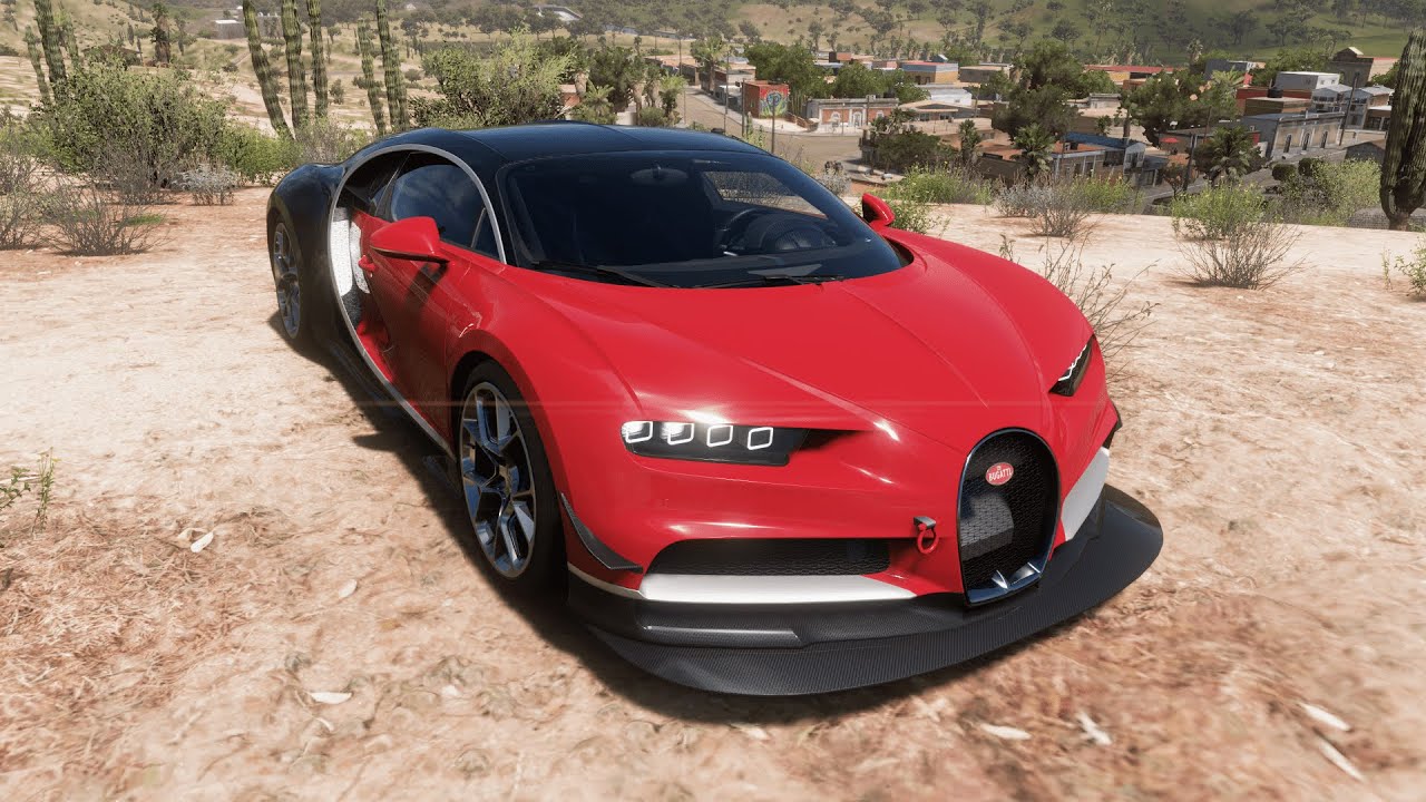 Forza Horizon 5 - Bugatti Chiron 1200hp - YouTube