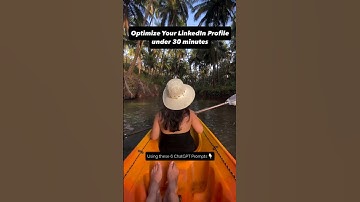 6 ChatGPT-prompts die je LinkedIn-profiel direct een boost geven 🔥 #linkedin #chatgpt #job