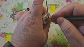 Celebrity r/lockpicking orange belt submission. Masterlock 570. Timestamps in description. Profile