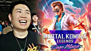 Mortal Kombat Legends: Cage Match - EXCLUSIVE San Diego Comic Con Trailer [REACTION]