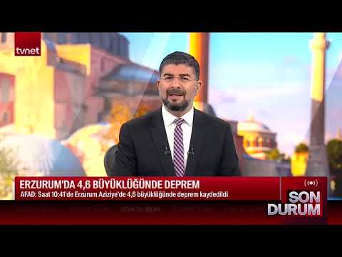 Erzurum'da deprem! Erzurum'da deprem mi oldu? Kaç şiddetinde?