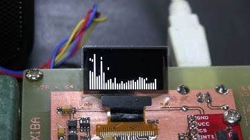 16-bit Real-Time FFT Demo on an 8bit AVR (ATMega88 @8Mhz)