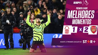 Thumbnail for GABRIEL JESUS FEZ GOL E DEU ASSISTÊNCIA! | Nottingham Forest 1 x 2 Arsenal | Melhores Momentos