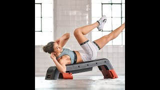 Reebok Deck Step- & Træningsbænk - Uendelige Træningsmuligheder