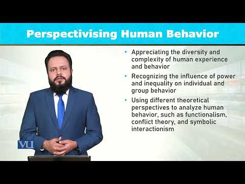 Perspectivising Human Behavior | Introduction to Sociology | SOC101_Topic010