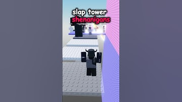 trolling a slap tower troll #slaptower #roblox #robloxtower #aureoix