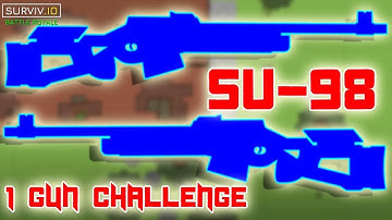 SV-98 ONLY | 1 GUN ONLY Challenge with SV-98! (Part 26) | Surviv.io
