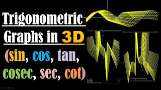Trigonometric Graphs in 3D - 3D Graphs - Graphs in 3D - 3D Plotter