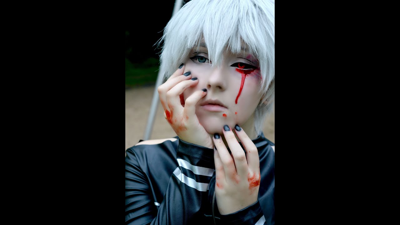 Tokyo Ghoul Kaneki Ken Cosplay Makeup Tutorial YES I Know That The