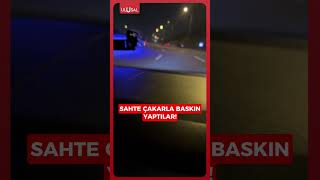 Aracına Sahte Çakar Takarak Motorcu Bir Gruba Baskın Yaptılar Şfet Ündem