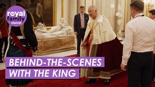 'I Can Fly' Cheerful King Seen Preparing for Coronation in New Documentary
