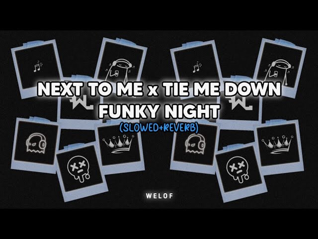DJ Next To Me x Tie Me Down Funky Night (slowed+reverb) class=
