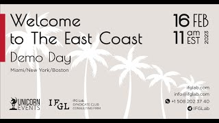 Demo Day "Welcome to the East Coast"