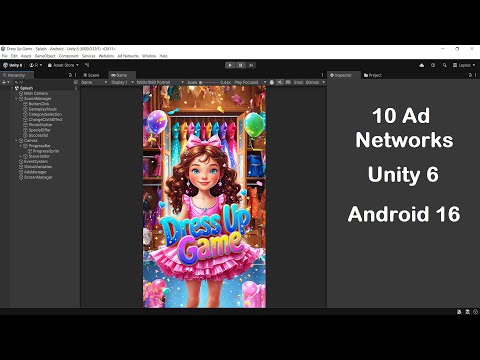 Unity Dress Up Game Template | Dress Up Game Unity | Dressup Game Code | Unity Simulator Game