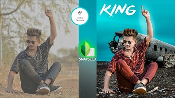 Snapseed Realistic Background Change | Snapseed Photo Editing - Niraj Editz