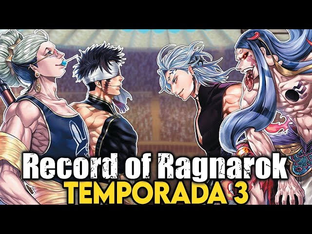 3 TEMPORADA DE RECORD OF RAGNAROK (SHUUMATSU NO VALKYRIE) - TEM CHANCES? 