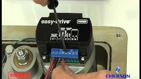 Fisher® L2e and easy-Drive Wiring Connections